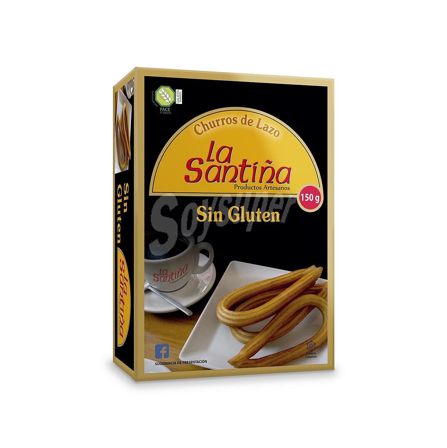 Churros de lazo La Santiña sin gluten