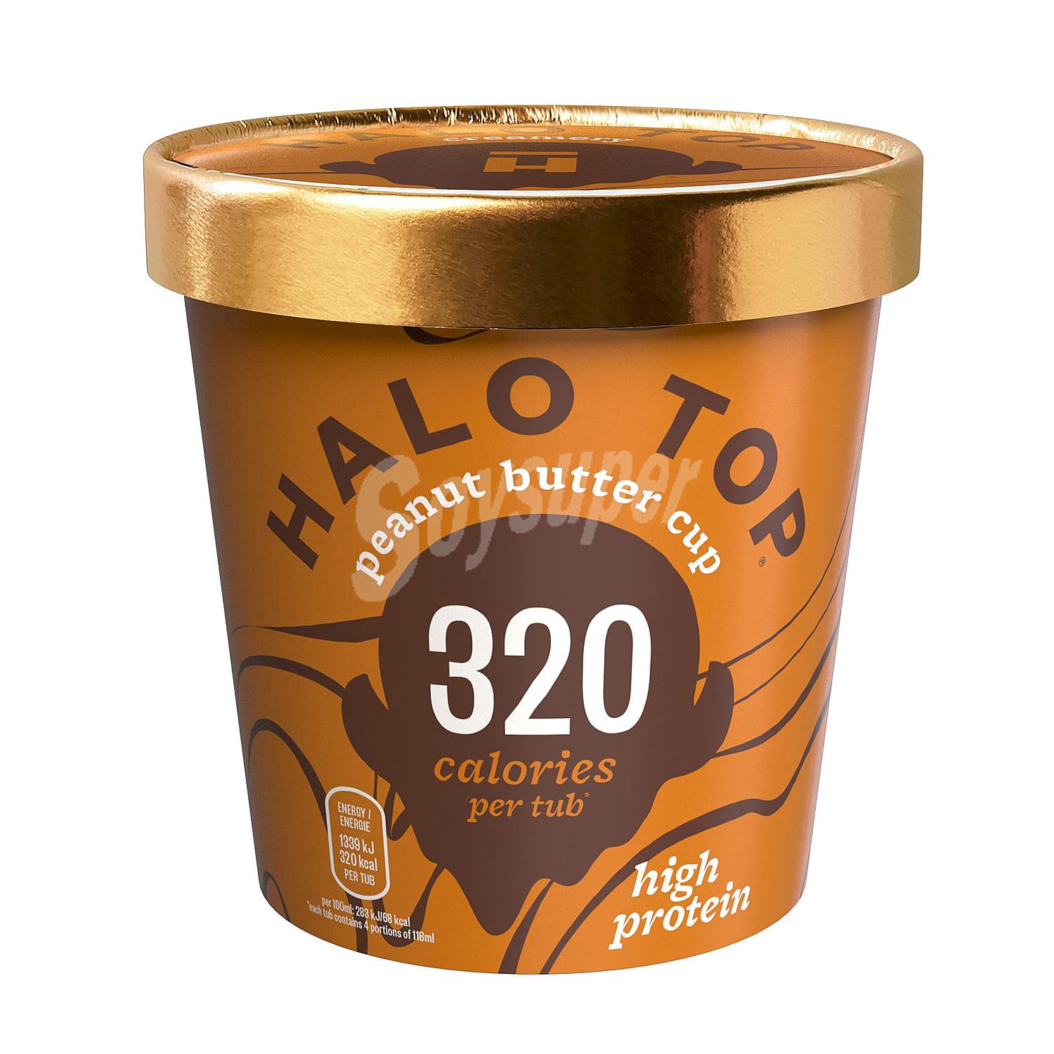 Helado de crema de cacahuete Halo Top