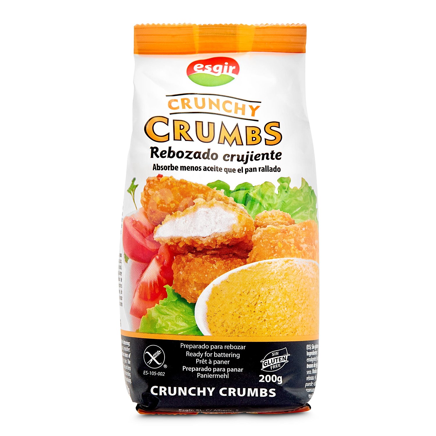 Crunchy crumbs rebozado crujiente SIN gluten