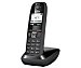 Teléfono inalámbrico Dect AS405 negro, identificador de llamadas, agenda 100 contactos, lista de las últimas llamadas perdidas, manos libres negro, identificador de llamadas, agenda 100 contactos, lista de las últimas llamadas perdidas, manos libres