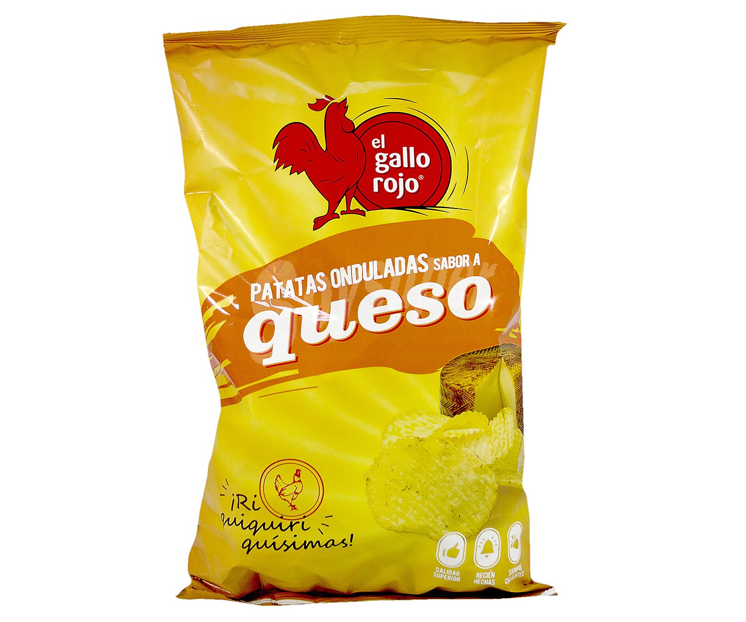 Patatas onduladas sabor a queso