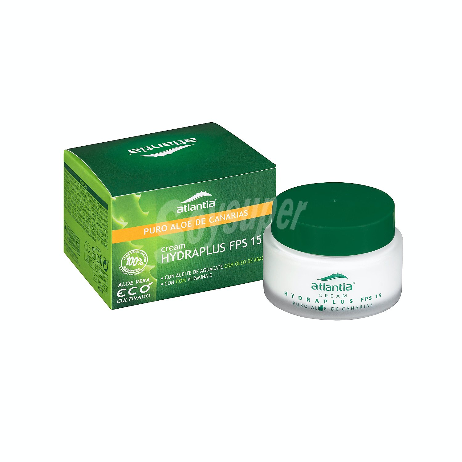 Crema facial hidratante puro aloe de canarias fps 15