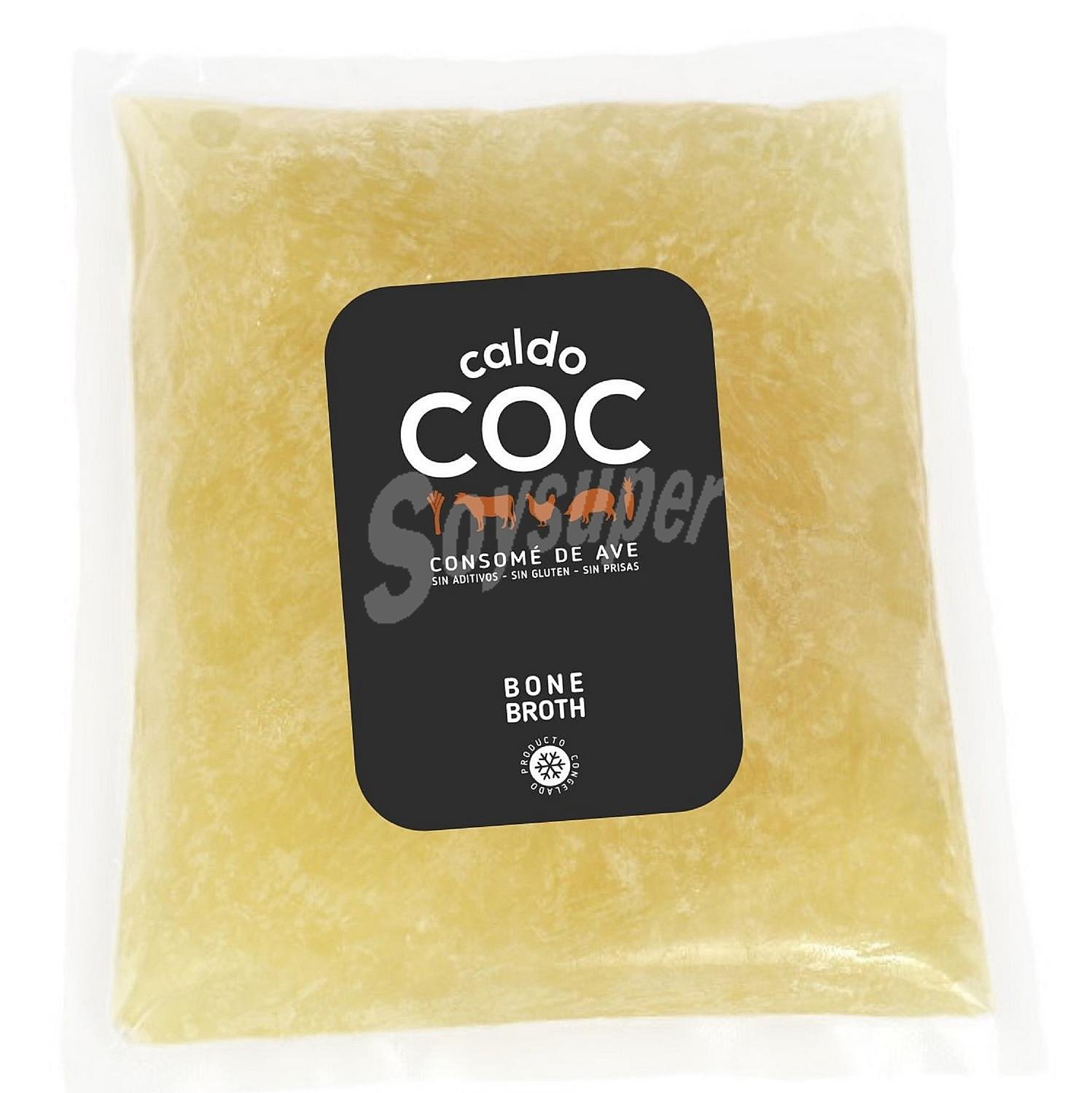 Consomé de ave natural Caldo COC sin gluten