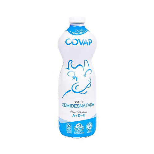 Covap Leche de vaca semidesnatada de origen 100% español covap