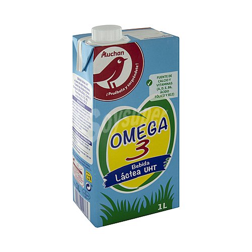 Producto alcampo Preparado lácteo desnatado, enriquecido con Omega 3, calcio, ácido fólico y vitaminas A, D, E, B6 y B12 producto alcampo