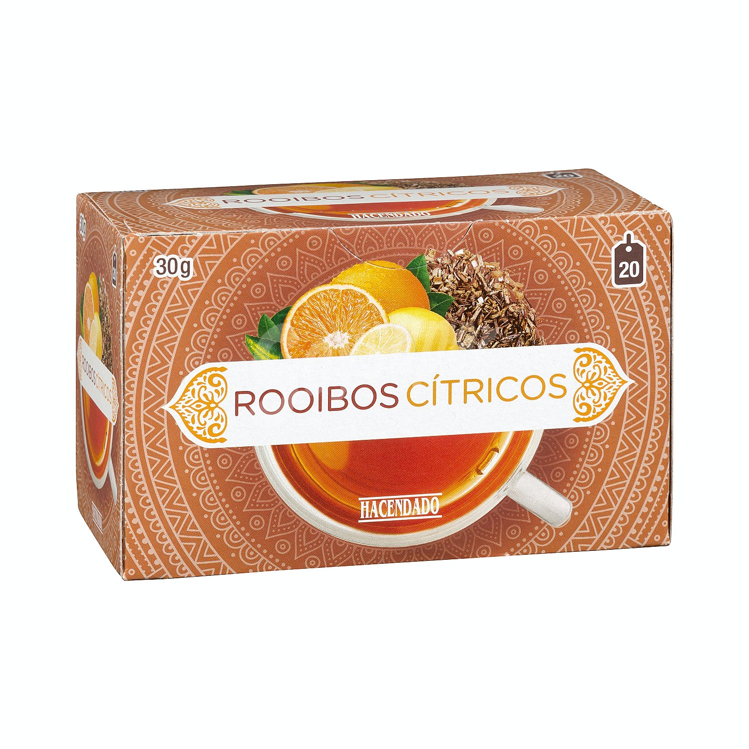 Infusion rooibos citricos