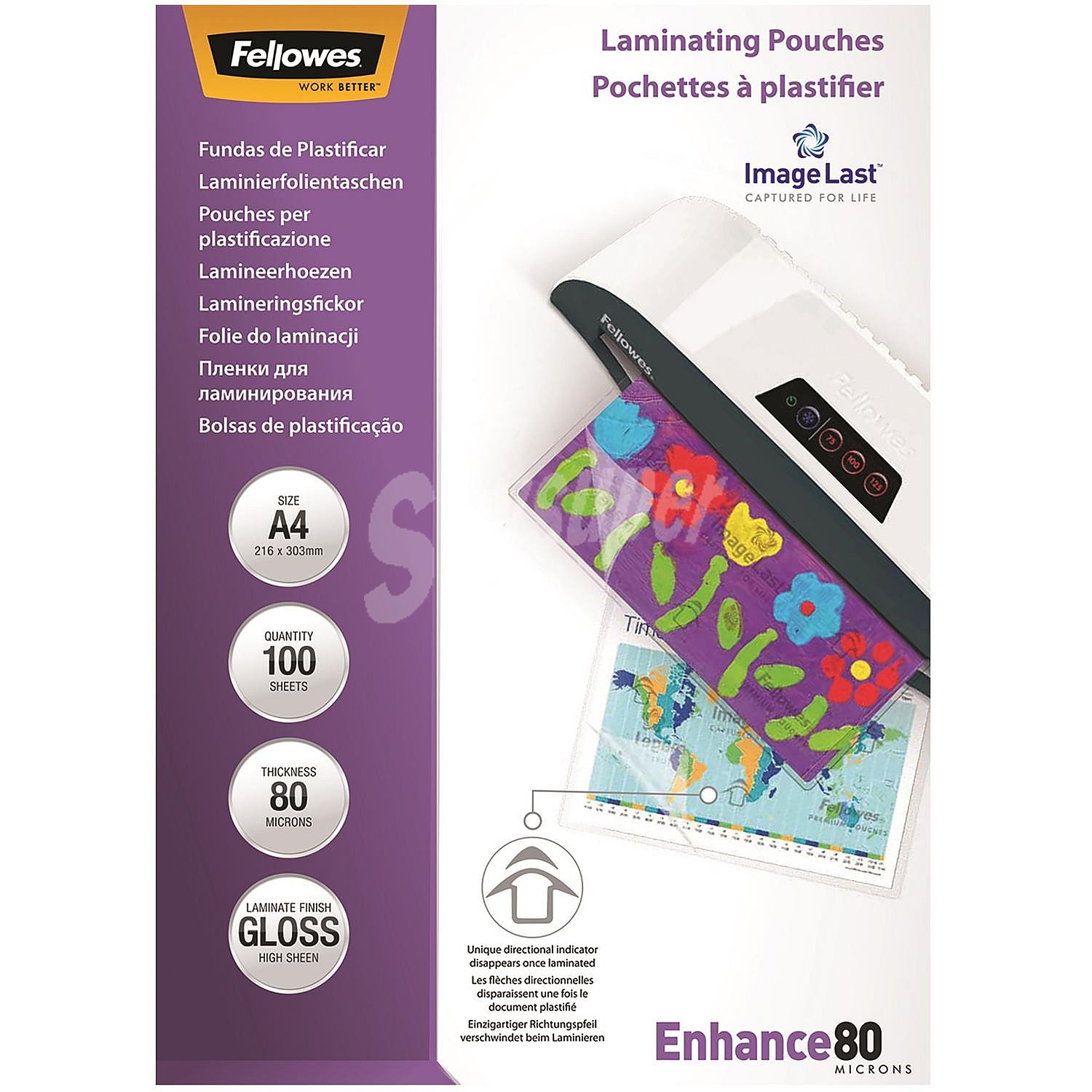 Fundas Plastificar Fellowes A4