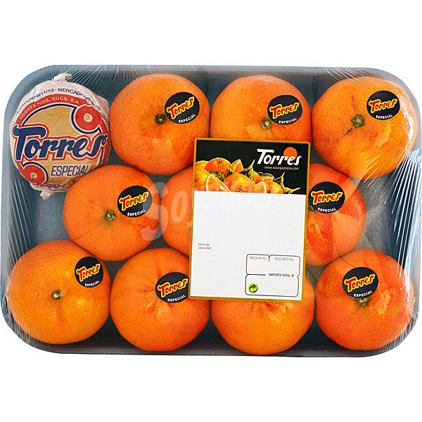 Mandarina peso aproximado