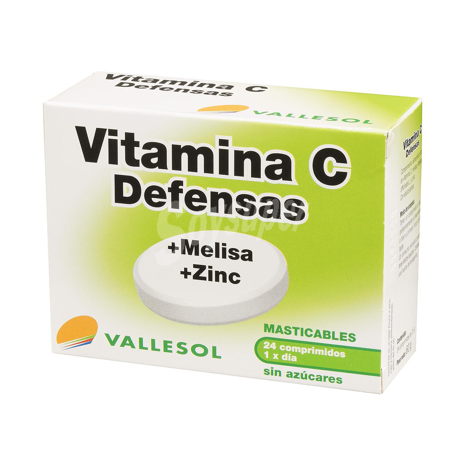 Complemento vitamina c-melisa-zinc