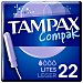 Tampones Compak Lites Tampax