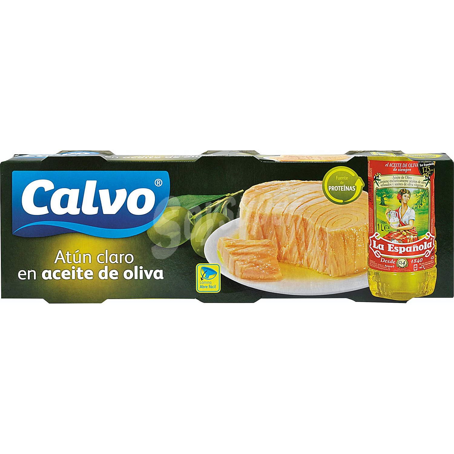 Atún claro en aceite de oliva