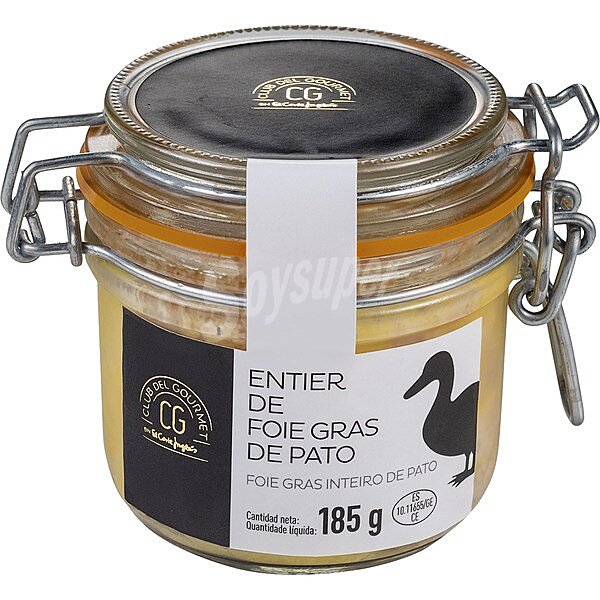 Foie gras inteiro de pato