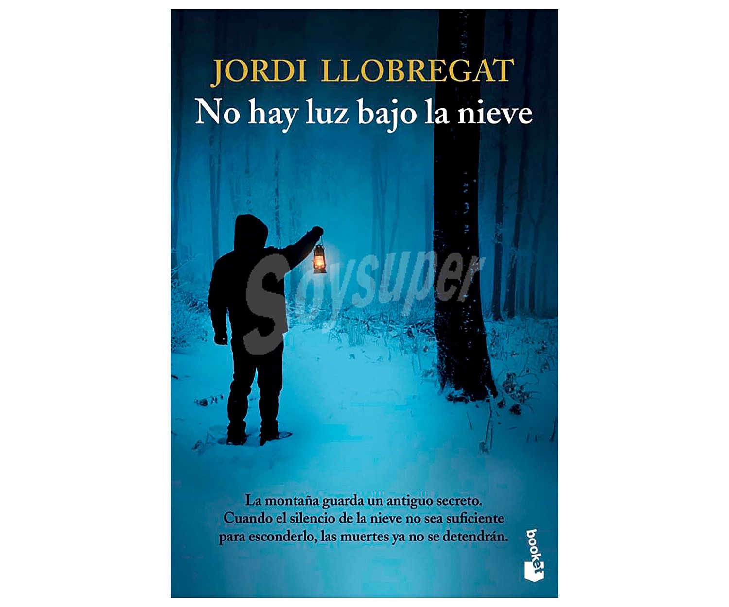 No hay luz bajo la nieve, jordi llobregat, libro de bolsillo. Género: novela negra. Editorial Booket.