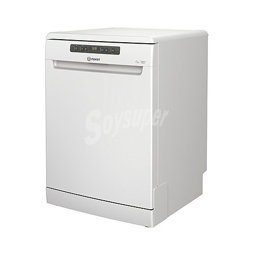 Lavavajillas indesit DFO 23 A capacidad: 14 servicios, clasificación energética: E, H: 85cm, A: 60cm, F: 59cm