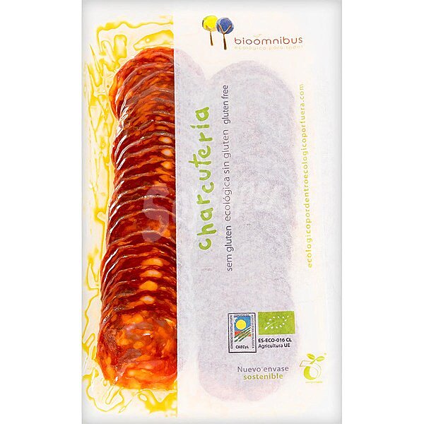 Chorizo extra en lonchas alimento ecológico