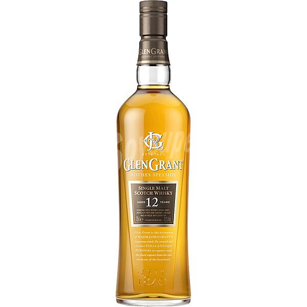 Whisky escocés de malta 12 años