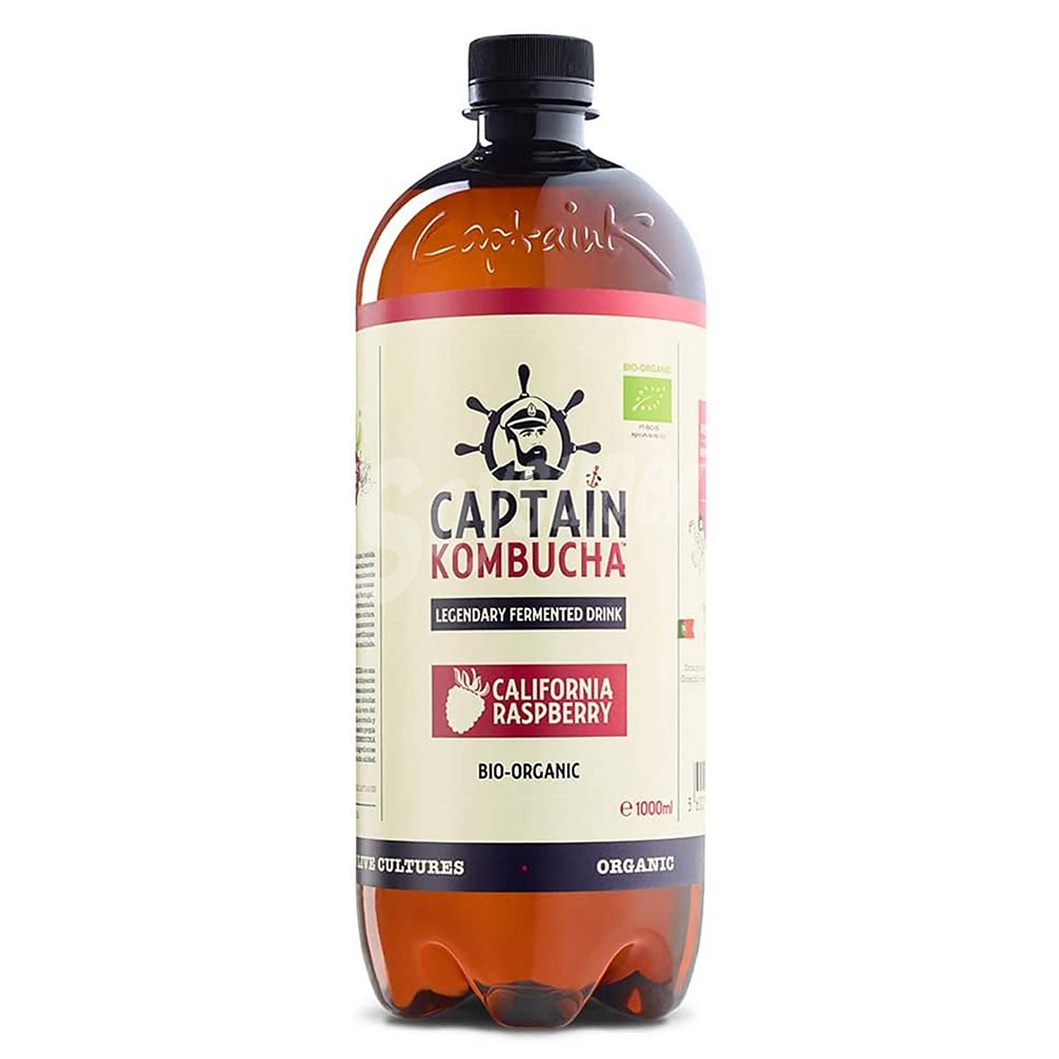 Captain Kombucha The Gutsy Raspberry ecológico