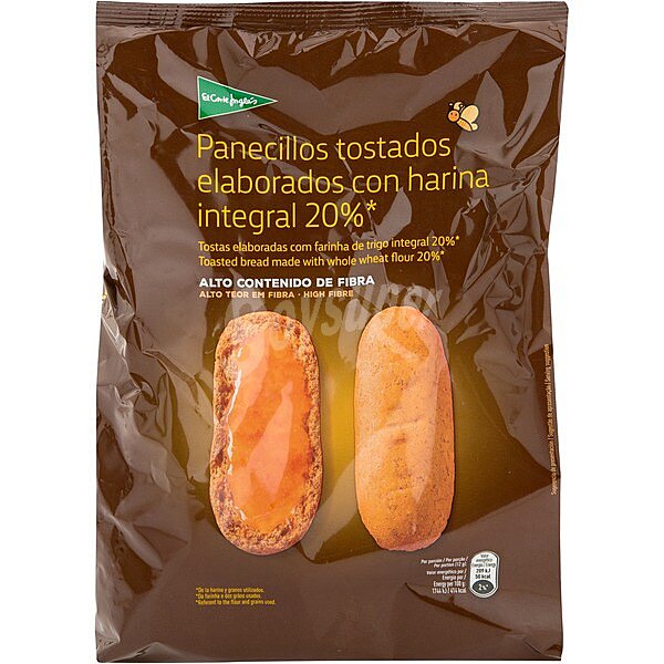 panecillos tostados de trigo integral