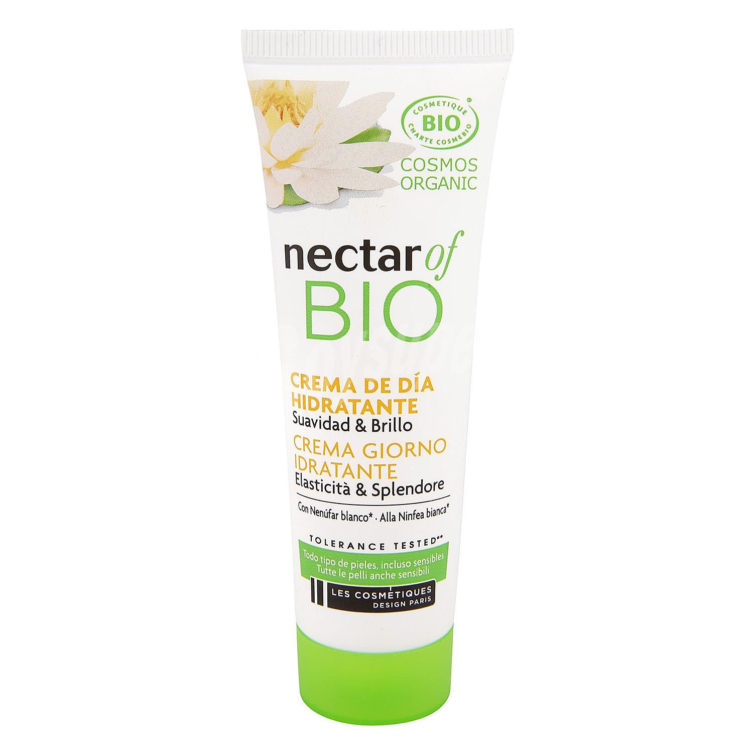 Crema facial hidratante suavidad y brillo ecológico Nectar of Bio Les Cosmétiques