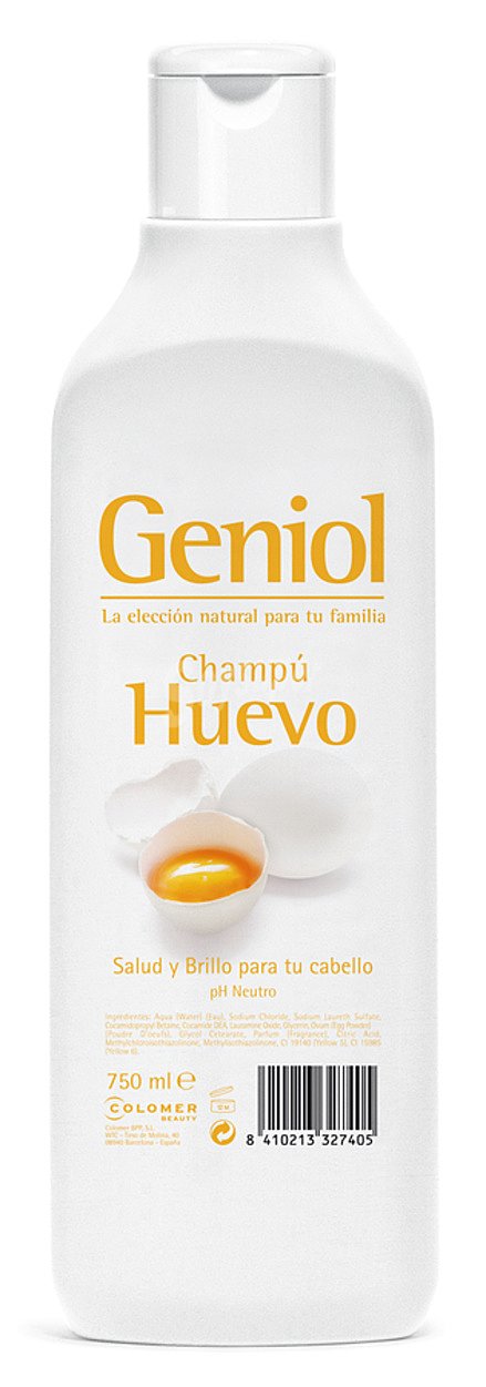 Geniol Champú al huevo para cabellos normales geniol