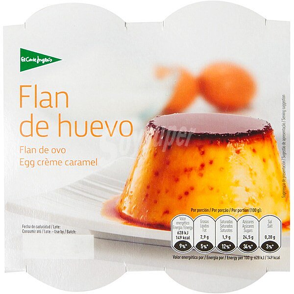 flan de huevo