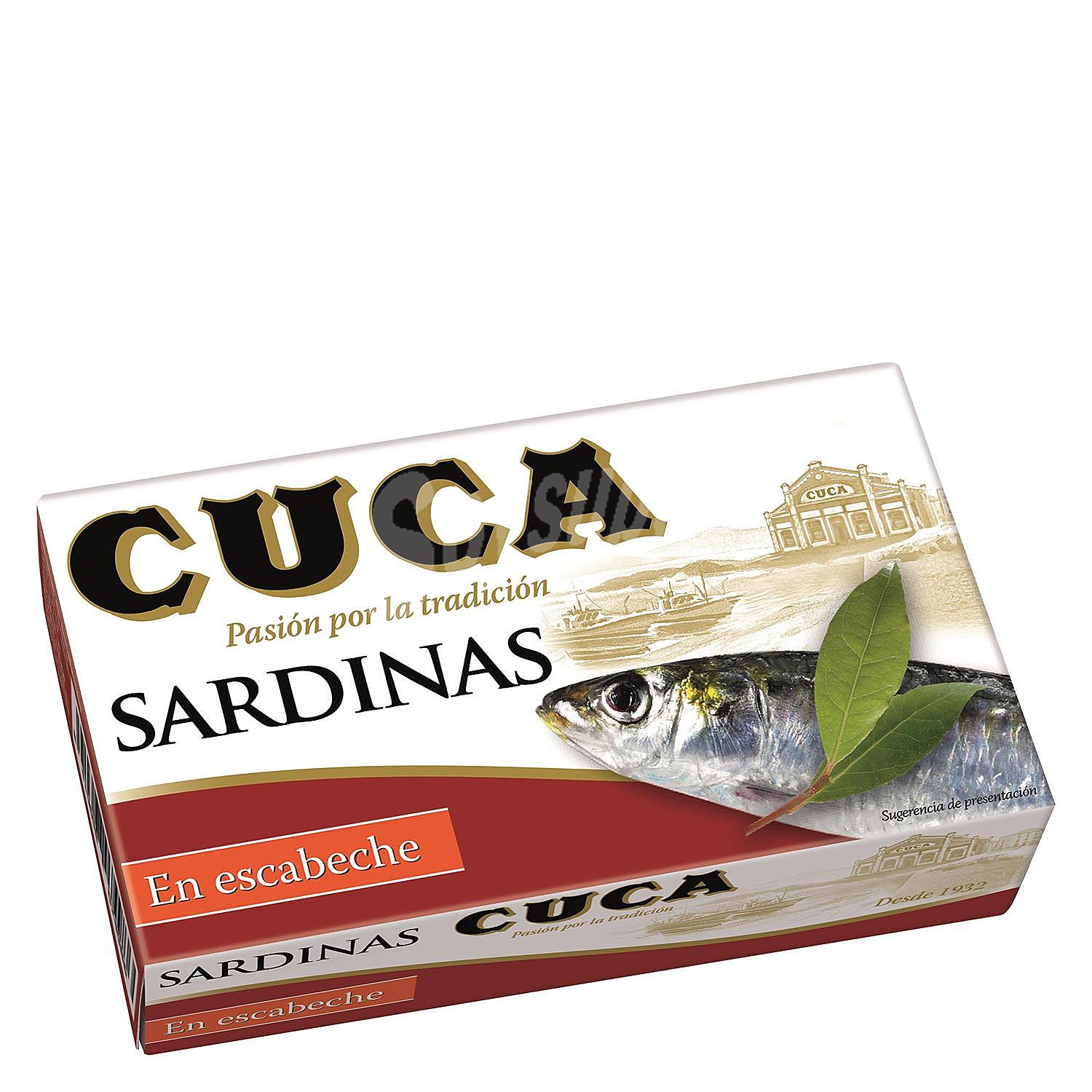 Sardinas en escabeche cuca