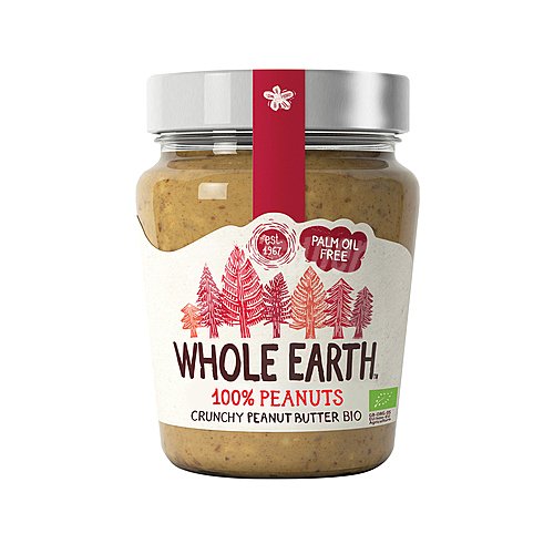 Whole earth Crema crujiente de cacahuete ecológica whole earth