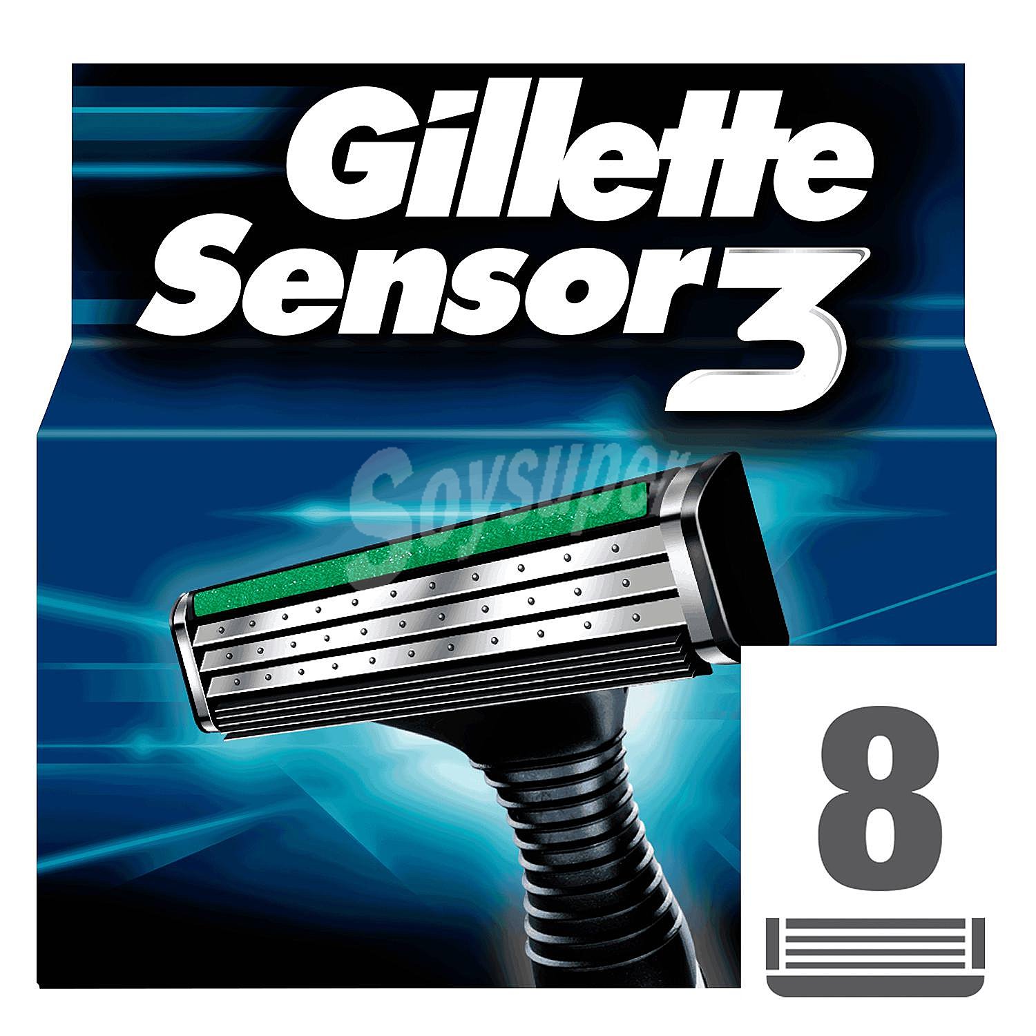 Recambio Sensor 3 Gillette