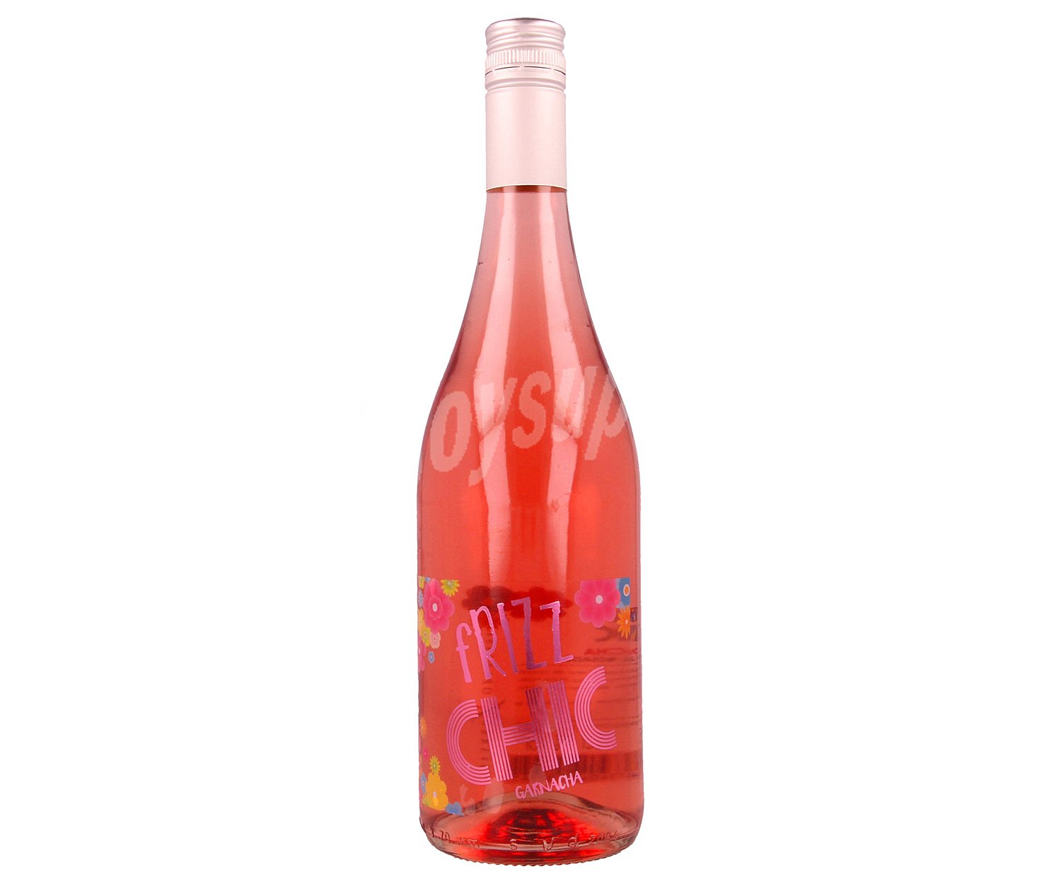 Vino rosado frizzante