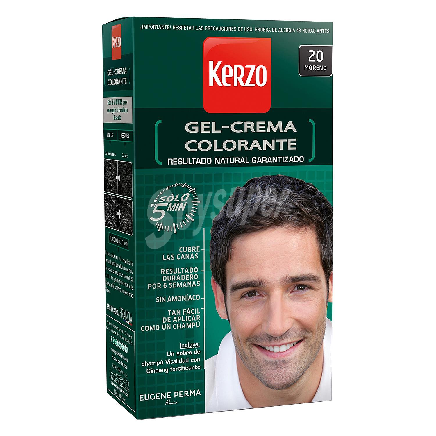 Tinte para hombre Moreno Nº