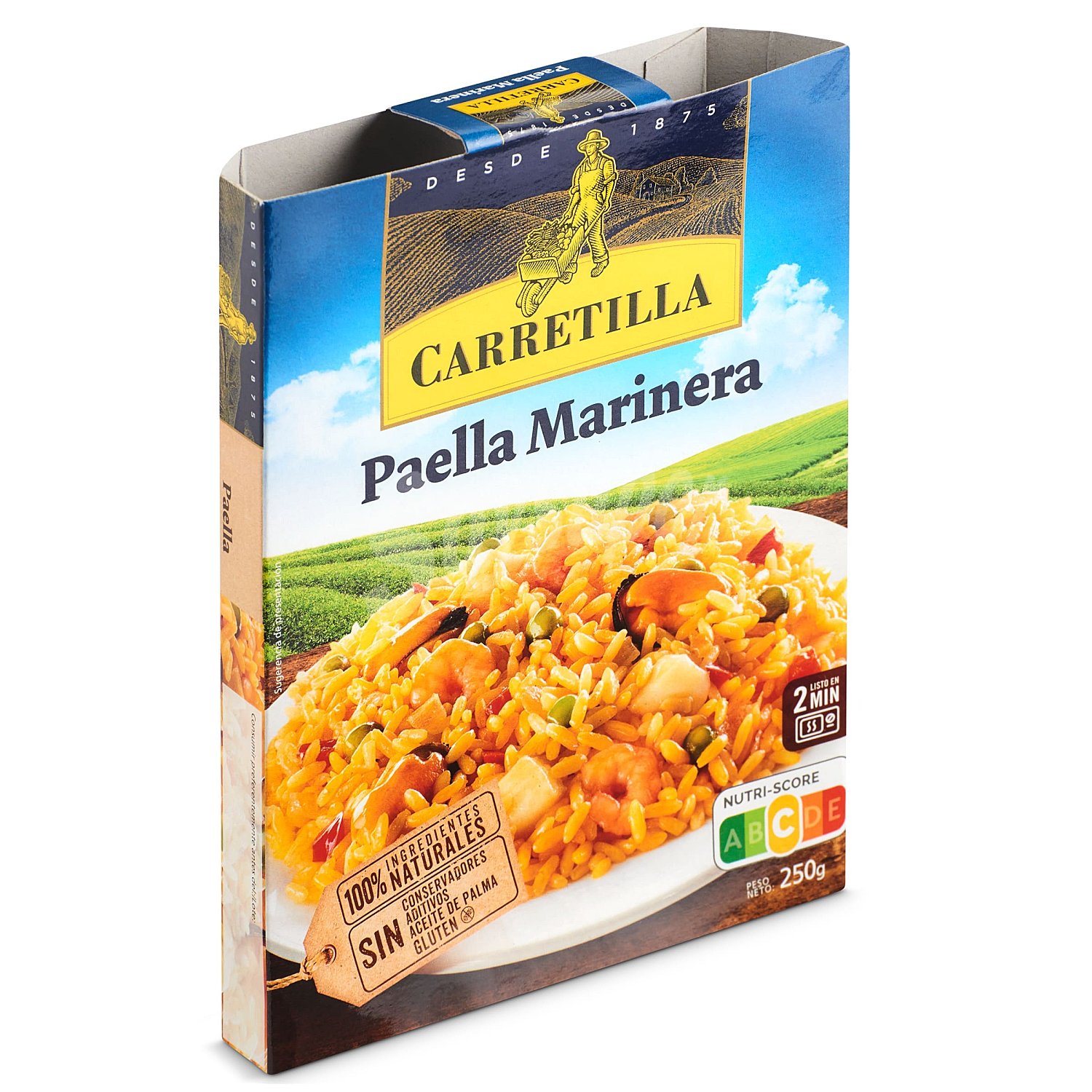 Paella marinera carretilla