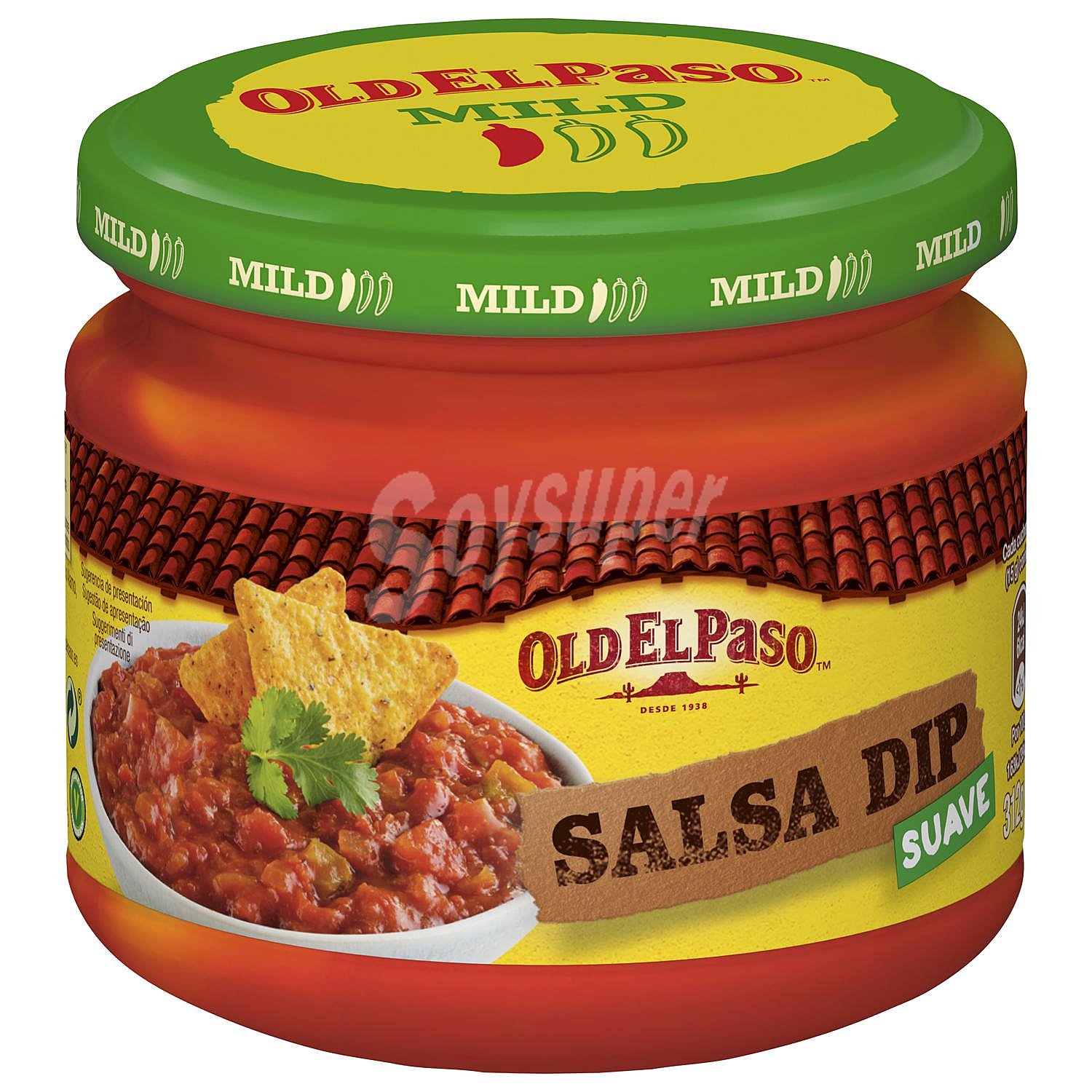 Salsa mexicana suave Old El Paso sin gluten y sin lactosa