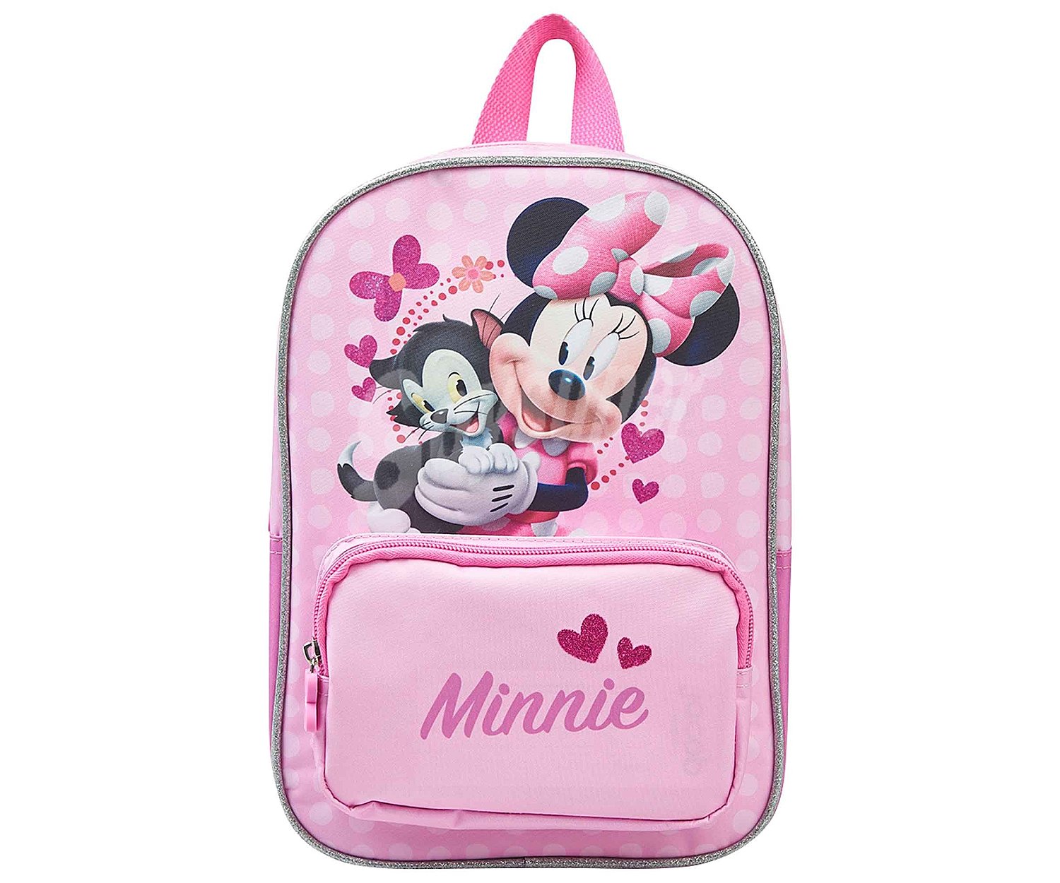 Mochila infantil escolar con 2 grandes compartimentos + bolsillo frontal,