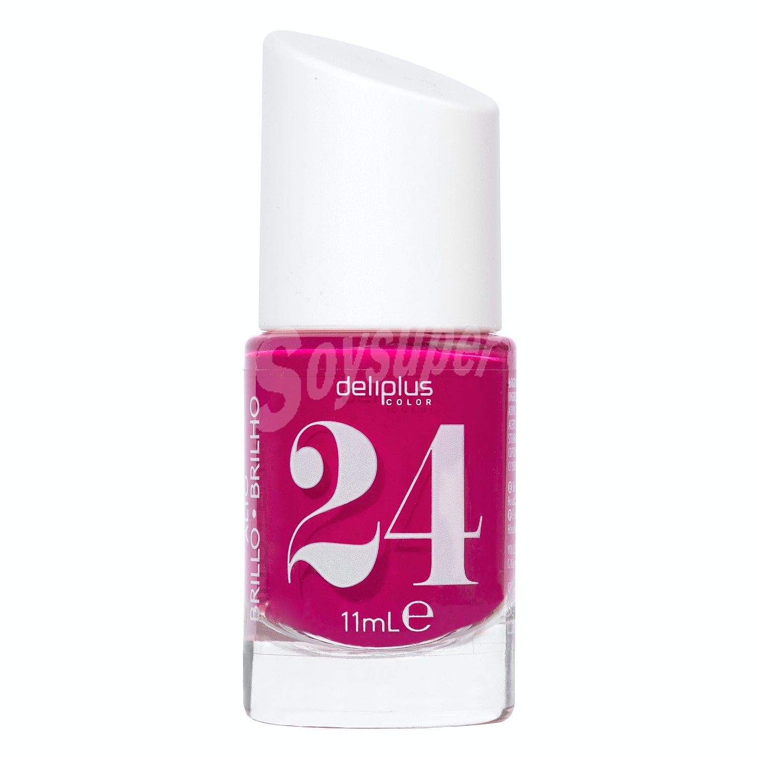 Laca uñas Nº 24 magenta real (alto brillo)