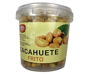 Tarrina de cacahuetes fritos con sal capo