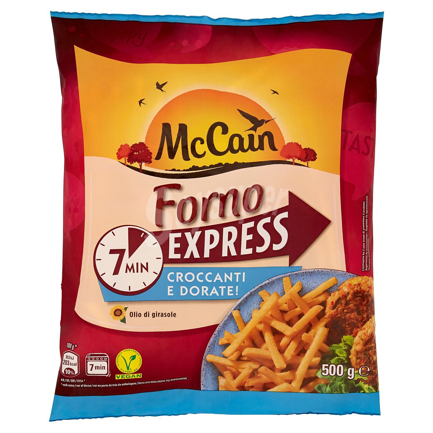 Patatas al horno express mccain