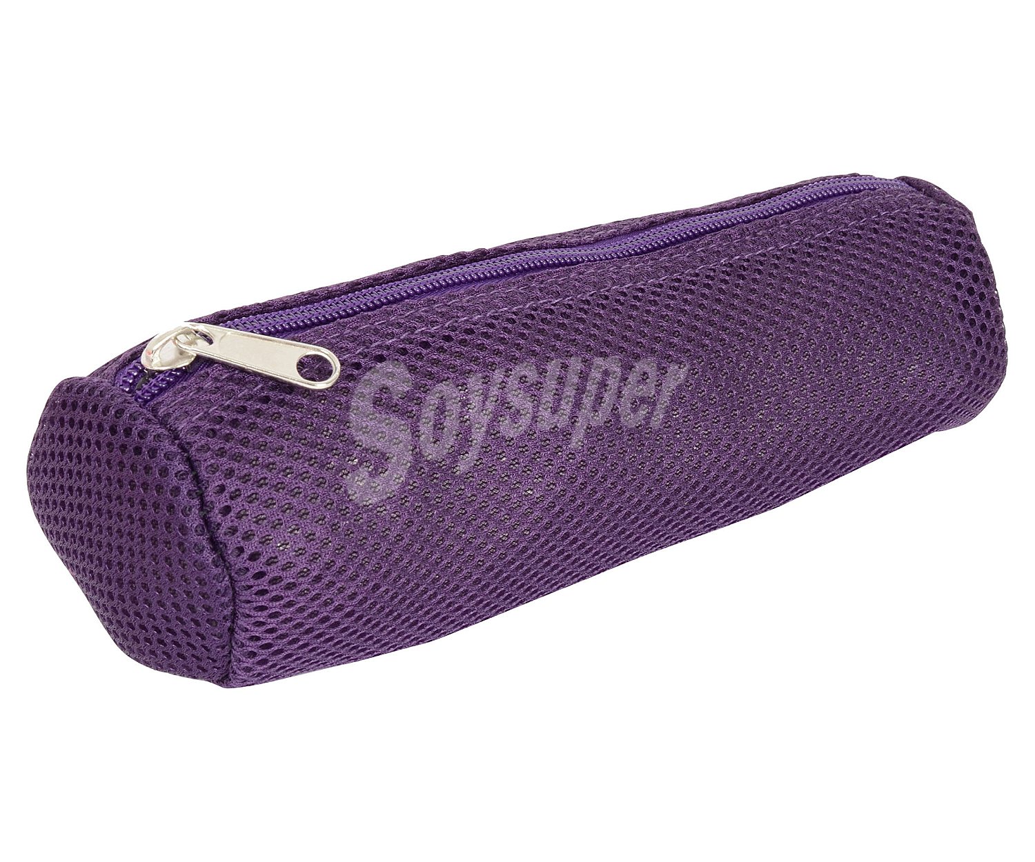 Estuche portatodo compacto de color morado alcampo