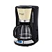 Cafetera de goteo hobbs Colours Plus+ Classic Cream 24033-56, capacidad 1,25l, programable, pantalla lcd, mantiene caliente