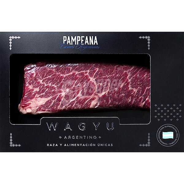 Sobrecostilla de vacuno de raza Wagyu peso aproximado