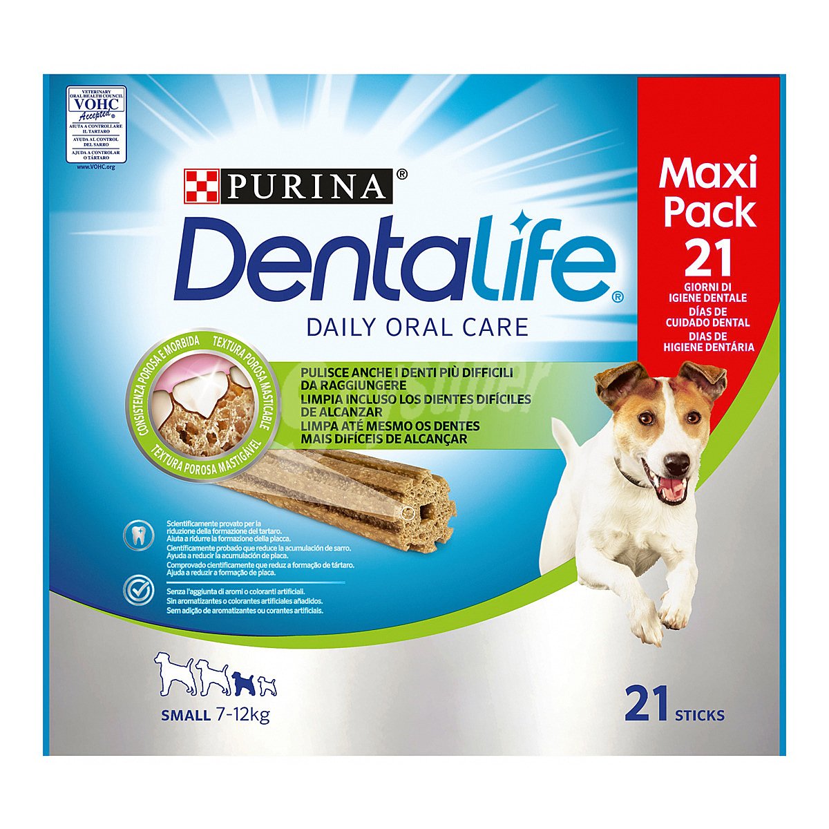 Snack dental para perros talla pequeña