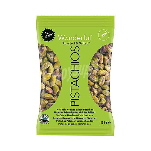 Pistachos pelados ligeramente salados