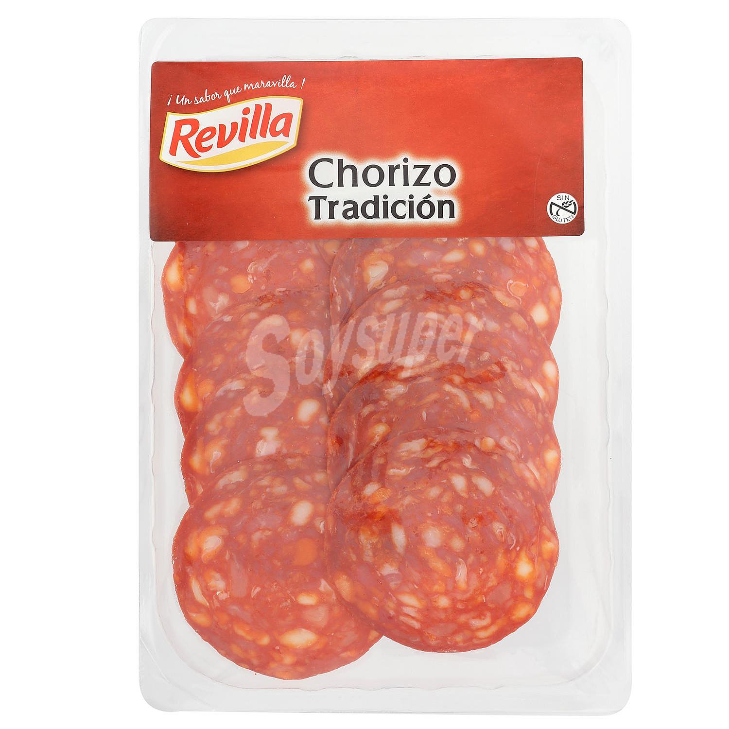 Chorizo tradición en lonchas sin gluten