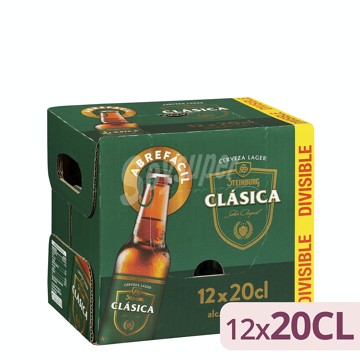 Cerveza rubia clásica