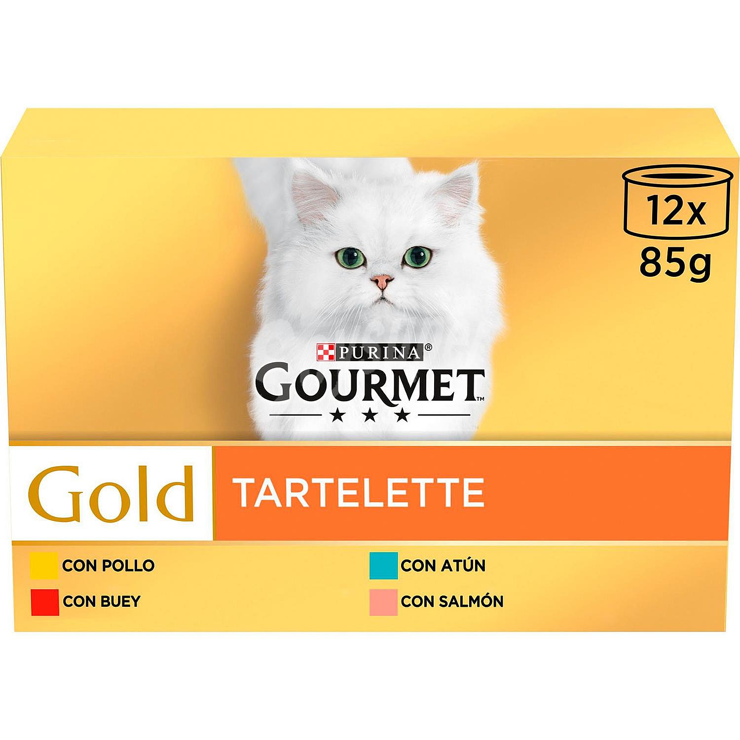 Gold Tartalette comida húmeda para gatos surtido de carnes y pescados