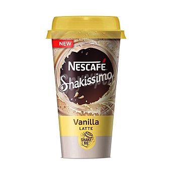 Bebida de café con sabor a vainilla nescafé Latte