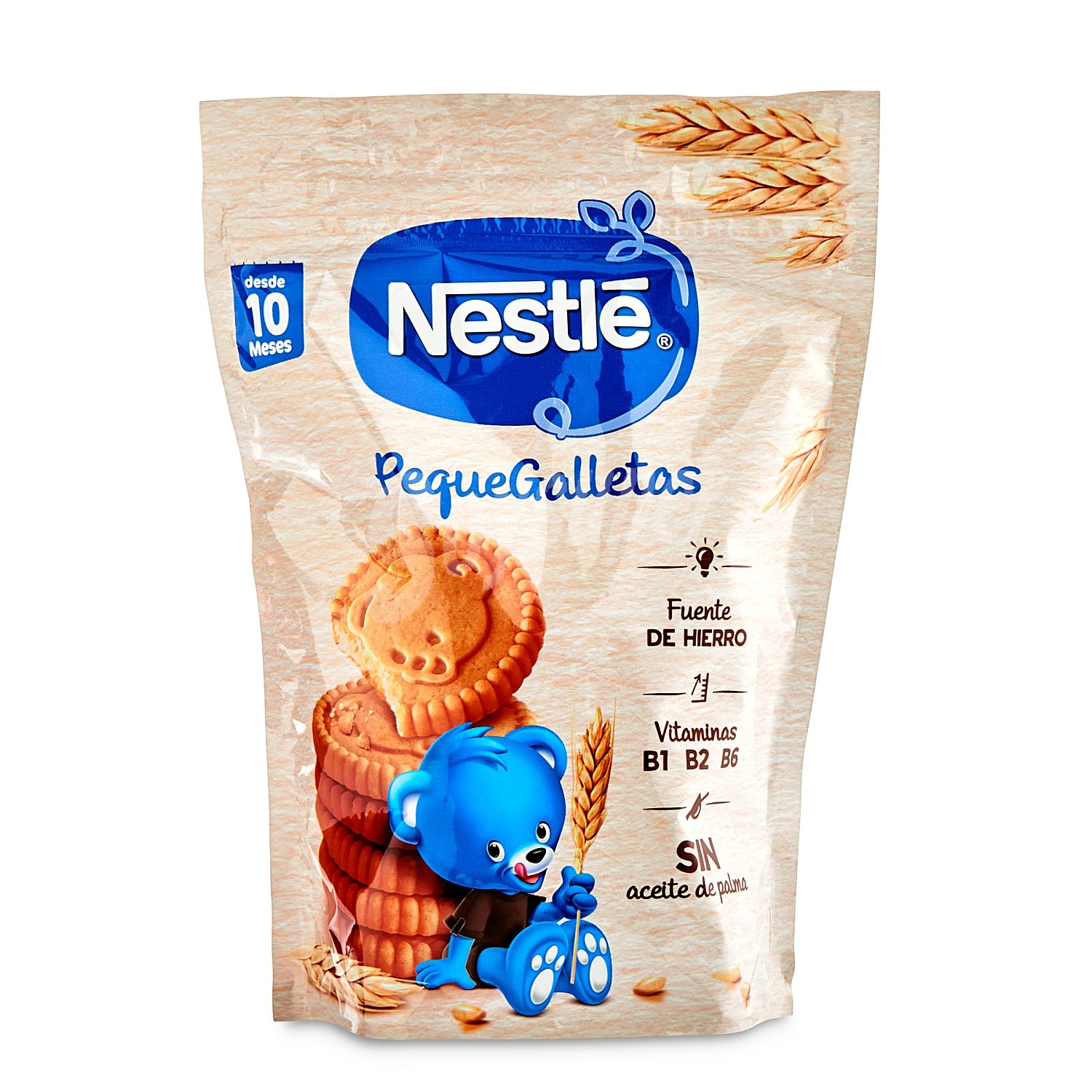 Nestlé Galletas con hierro y vitaminas B1, B2 y B6 a partir de 10 meses nestlé