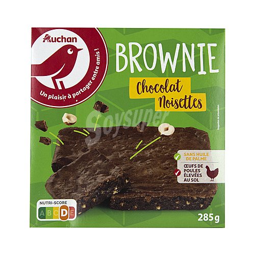 Producto alcampo Brownies de chocolate y avellanas producto alcampo