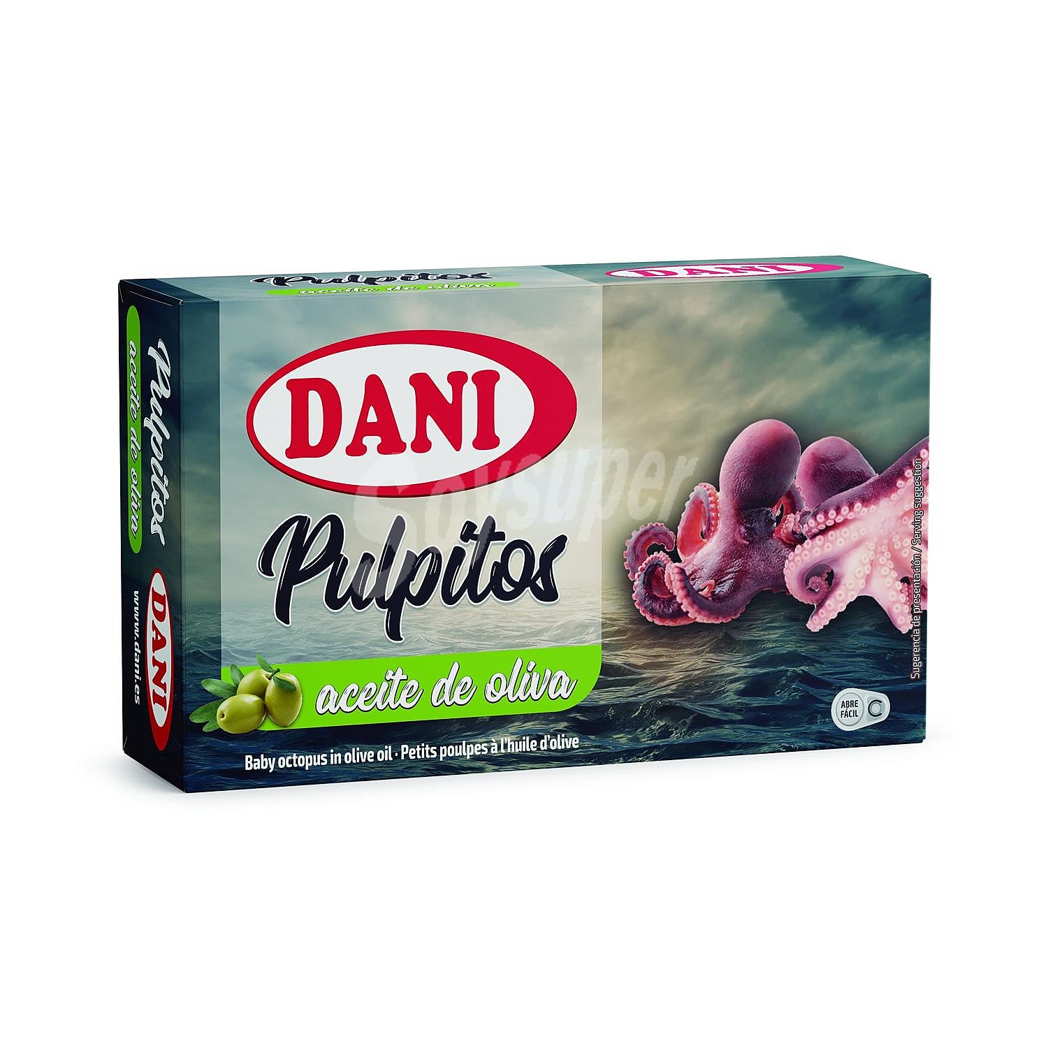 Pulpitos en aceite de oliva Dani