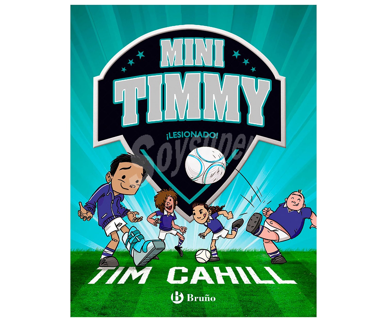 Mini Timmy ¡lesionado!, TIM cahill. Género infnatil. Editorial Bruño.