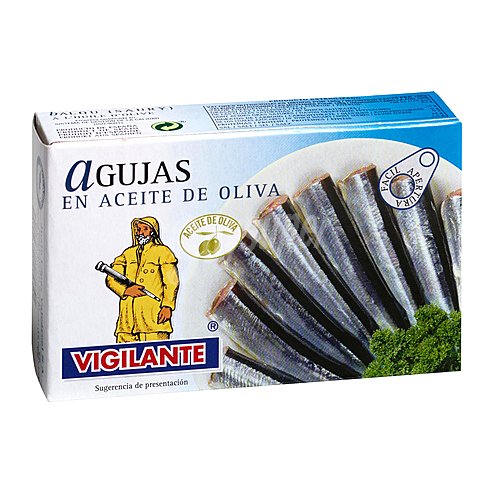 Vigilante Conserva de agujas en aceite de oliva vigilante